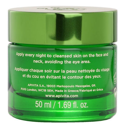 Apivita Bee Radiant Smoothing & Reboot Night Gel-Balm White Peony & Patented Propolis 50ml