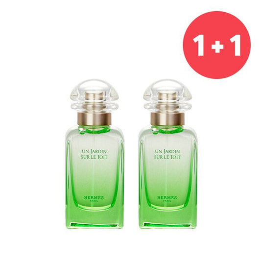 Hermes 【1+1 Set】Un Jardin Sur Le Toit Eau De Toilette Spray 50ml/1.6oz