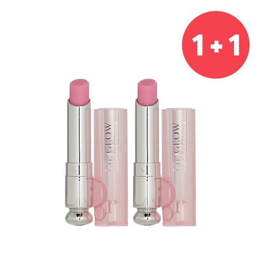 Christian Dior 【1+1 Set】Dior Addict Lip Glow Reviving Lip Balm - #001 Pink 3.2g/0.11oz
