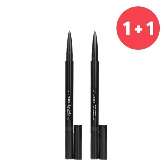 Shiseido 【1+1 Set】Brow InkTrio - # 04 Ebony 0.31g/0.01oz