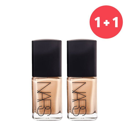 NARS 【1+1 Set】Sheer Glow Foundation - Mont Blanc (Light 2) 30ml/1oz
