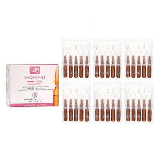 Martiderm The Originals Formula Nº10 HD Color Touch Ampoules SPF 30 30x 2ml