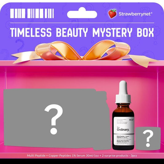 The Ordinary [Timeless Beauty Mystery Box] Multi Peptide + Copper Peptides 1% Serum 30ml/1oz + 2 surprise products - 3pcs 3pcs