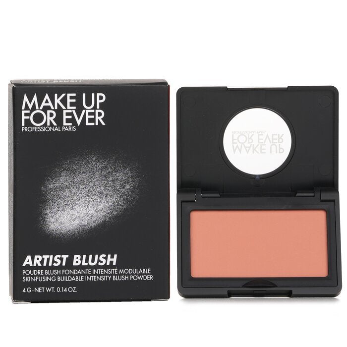 Make Up For Ever Longwear Skin-fusing Powder Blush - #b300 Anywhere Peach 4g/0.14oz