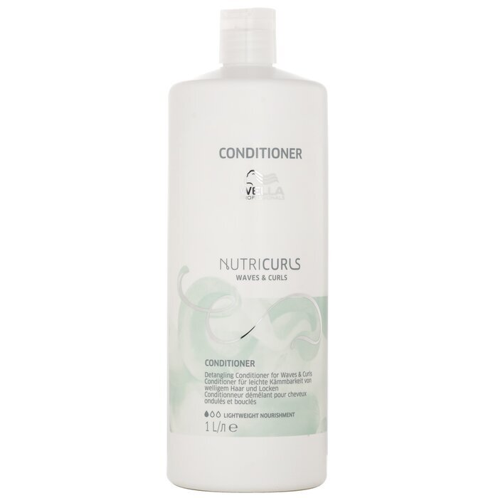 Wella Nutricurls Waves & Curls Detangling Conditioner 1000ml