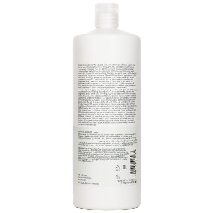 Wella Nutricurls Waves & Curls Detangling Conditioner 1000ml