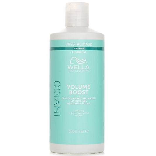 Wella Invigo Volume Boost Crystal Mask With Cotton Extract Fine Hair 500ml