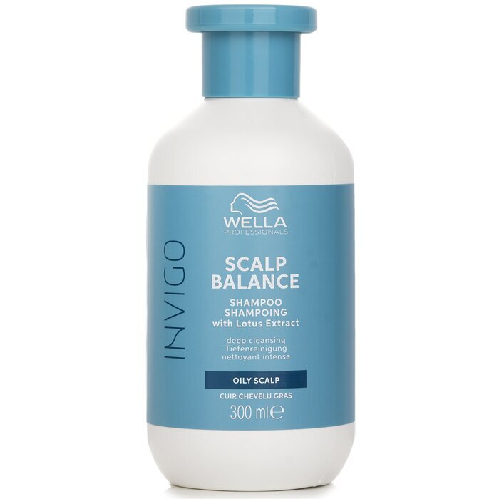 Wella Invigo Scalp Balance Shampoo With Lotus Extract Oily Scalp 300ml
