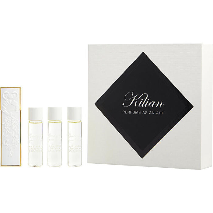 Kilian Good Girl Gone Bad Eau De Parfum Spray Refillable 0.25oz & Eau De Parfum Refills 3x 0.25oz