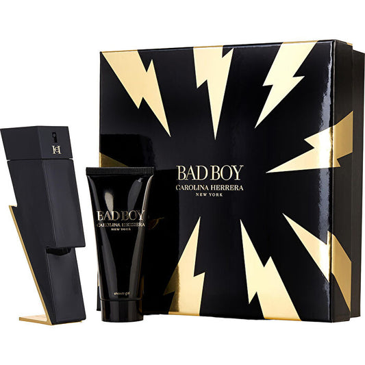 Carolina Herrera Ch Bad Boy Eau De Toilette Spray & Shower Gel 90ml/3.4oz