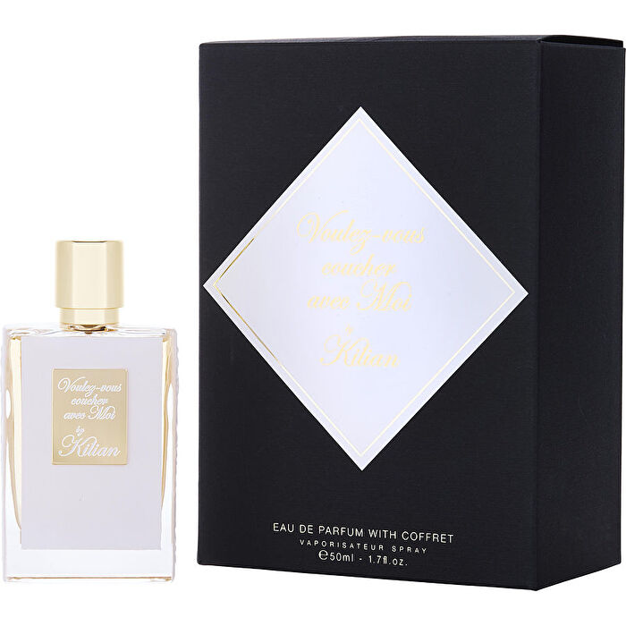 Kilian Voulez Vous Coucher Avec Moi Eau De Parfum Spray Refillable & Clutch 50ml/1.7oz