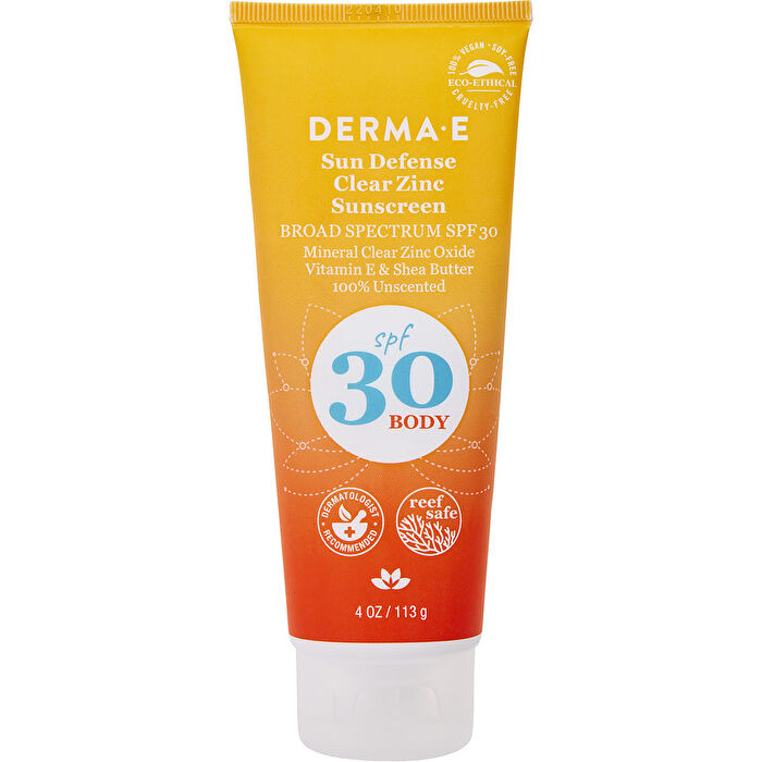 Derma E Sun Defense Mineral Sunscreen Spf 30 - Body 113g/4oz