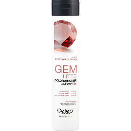 Celeb Luxury Gem Lites Colorditioner With Bondfix Amber 250ml/8.25oz