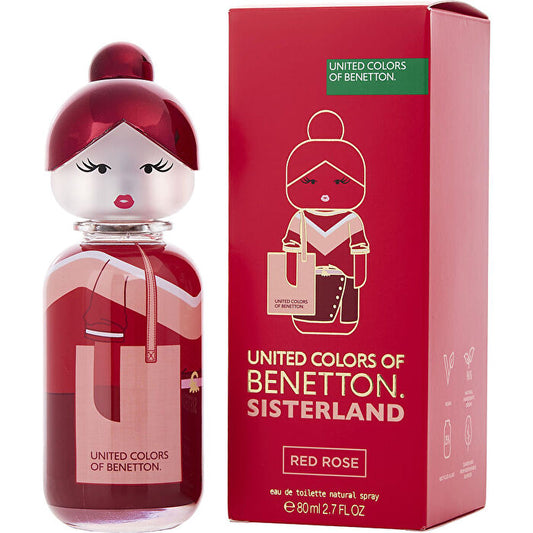 Benetton Sisterland Red Rosee Eau De Toilette Spray 60ml/2.7oz