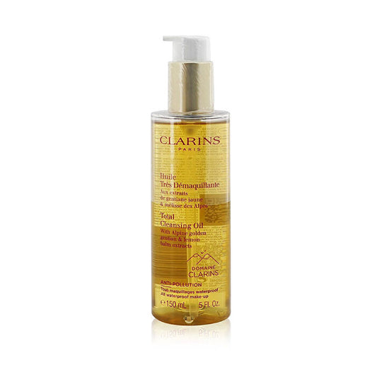 Clarins Total Cleansing Oil (all Waterproof Make-up) -- 150ml/5oz