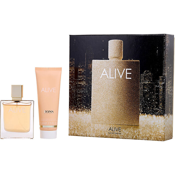 Hugo Boss Alive Eau De Parfum Spray 50ml/1.7oz & Body Lotion 75ml/2.5oz