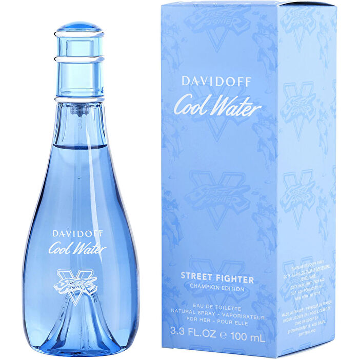 Davidoff Cool Water Summer Eau De Toilette Spray (street Fighter Champion Edition 2021) 100ml/3.3oz