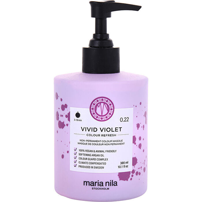 Maria Nila Colour Refresh Non-permanent Colour Mask - Vivid Violet 300ml/10oz