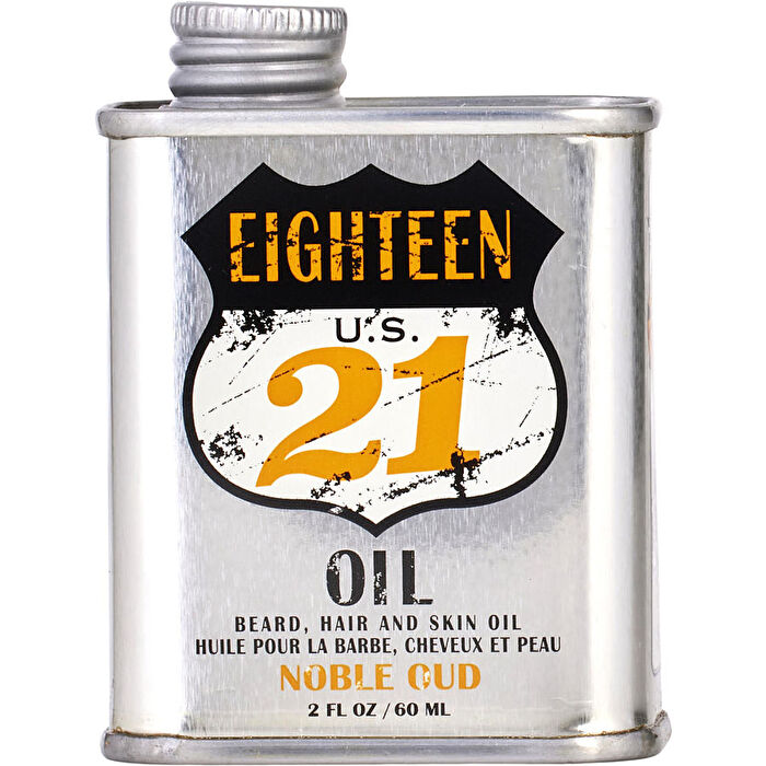 18.21 Man Made Beard Hair And Skin Oil Noble Oud 60ml/2oz