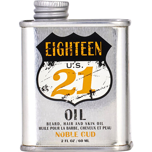 18.21 Man Made Beard Hair And Skin Oil Noble Oud 60ml/2oz