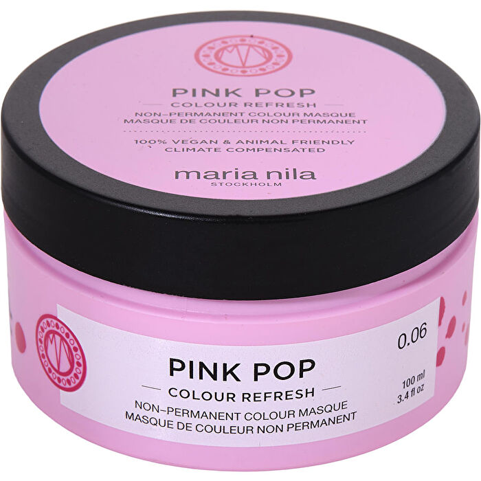 Maria Nila Colour Refresh Non-permanent Colour Mask - Pink Pop 90ml/3.4oz