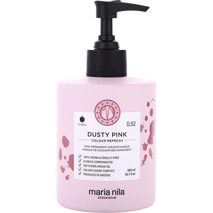 Maria Nila Colour Refresh Non-permanent Colour Mask - Dusty Pink 300ml/10oz
