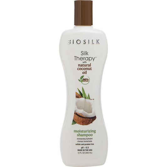 Biosilk Silk Therapy Organic Coconut Oil Shampoo 355ml/12oz