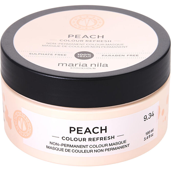 Maria Nila Colour Refresh Non-permanent Colour Mask - Peach 90ml/3.4oz