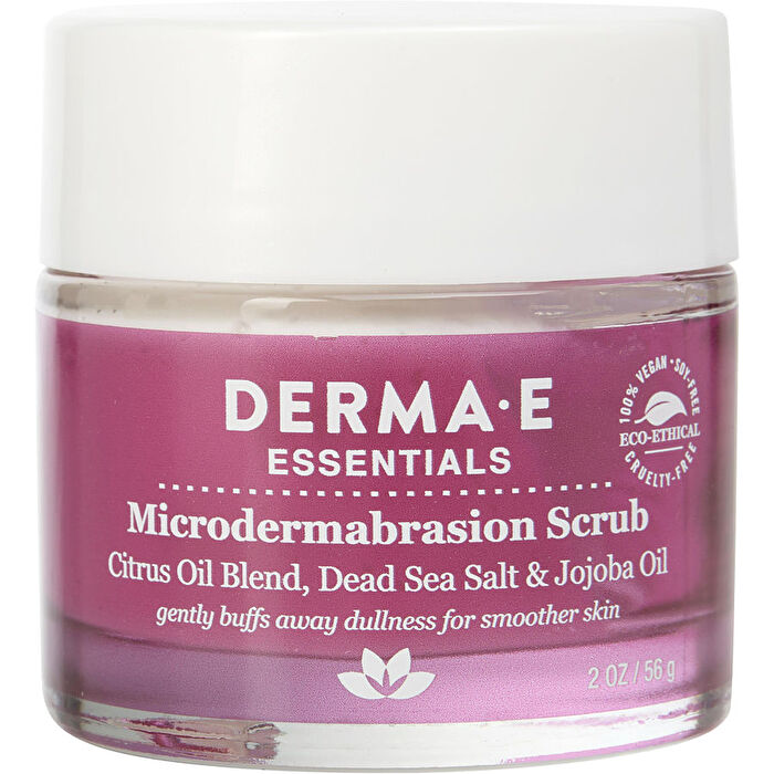 Derma E Microdermabrasion Scrub - Citrus Oil Blend Dead Sea Salt & Jojoba Oil 56g/2oz