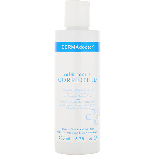 Dermadoctor Calm Cool & Corrected Hydrating Cleansing Oil Moisturizer For Dry Sensitive Or Eczema-prone Skin 200ml/6.7oz
