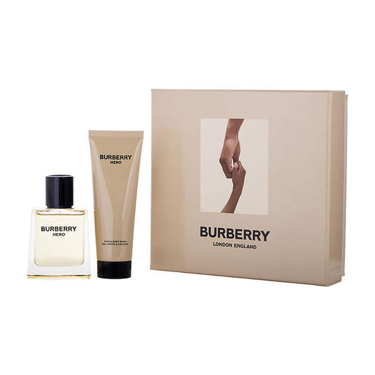 Burberry Hero Eau De Toilette Spray 30ml/1.6oz & Hair And Body Wash 60ml/2.5oz