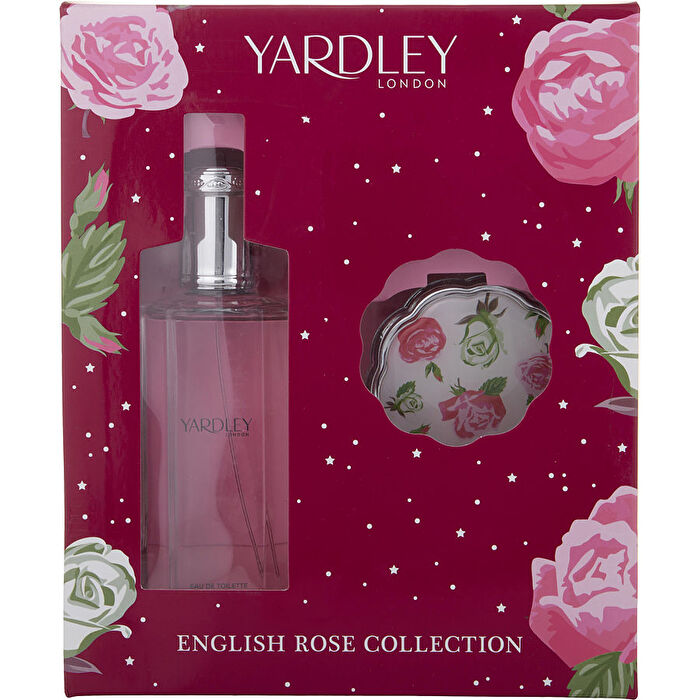 Yardley English Rose Eau De Toilette Spray & Compact Mirror 120ml/4.2oz