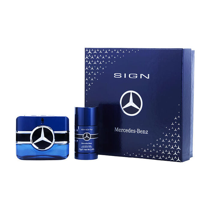 Mercedes-benz Sign Eau De Parfum Spray 90ml/3.4oz & Deodorant Stick Alcohol Free 60ml/2.5oz