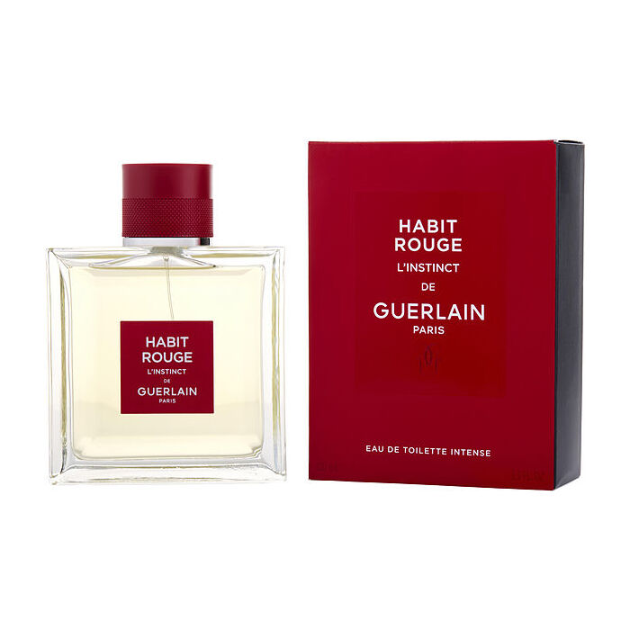 Guerlain Habit Rouge L'instinct Eau De Toilette Intense Spray 90ml/3.4oz