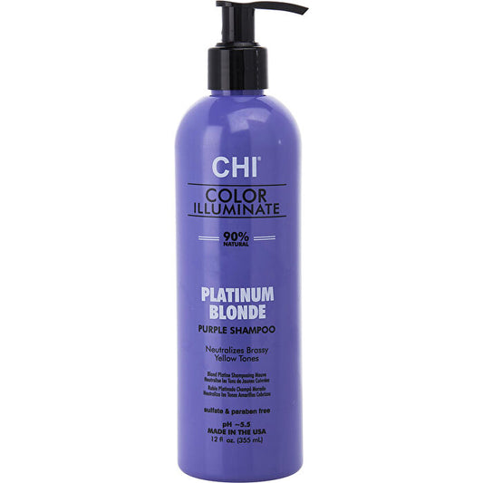 Chi Color Illuminate Shampoo Platinum Blonde 355ml/12oz