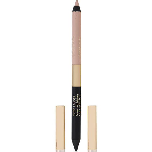 Estee Lauder Smoke And Brighten Kajal Eyeliner Duo - # 04 Noir/cream 1g/0.03oz