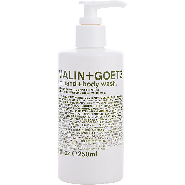 Malin & Goetz Malin+goetz Rum Hand & Body Wash 250ml/8.4oz
