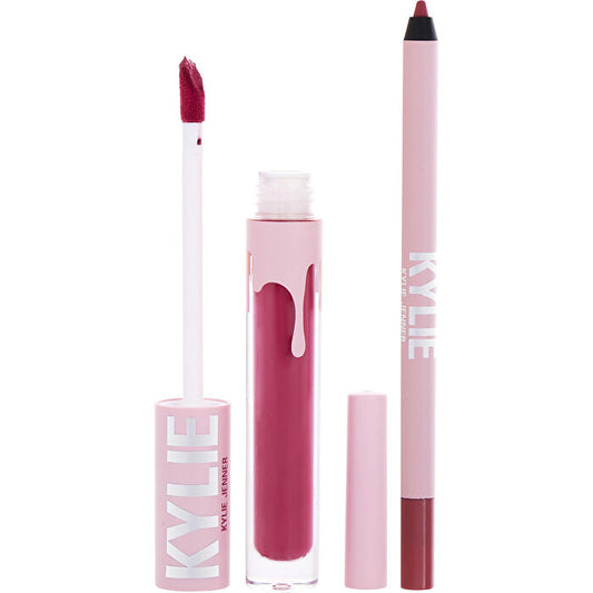 Kylie Jenner Kylie By Kylie Jenner Matte Lip Kit: Matte Liquid Lipstick 3ml/0.1oz & Lip Liner 1.1g/0.03oz - # 102 Extraordinary Matte 2pcs