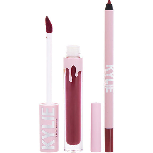 Kylie Jenner Kylie By Kylie Jenner Matte Lip Kit: Matte Liquid Lipstick 3ml/0.1oz & Lip Liner 1.1g/0.03oz - # 103 Better Not Pout Matte 2pcs