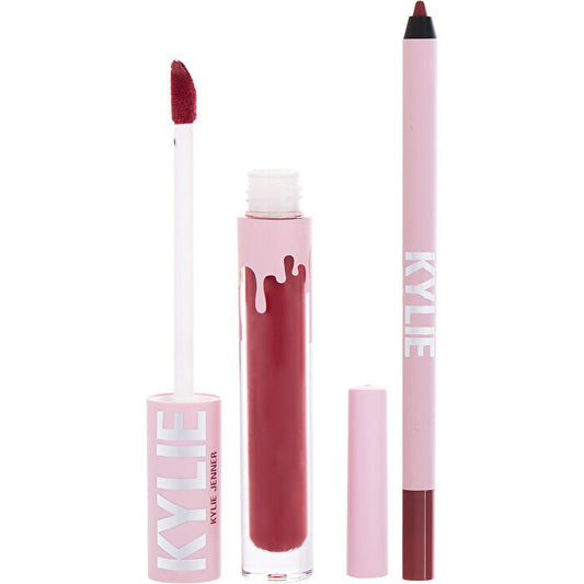 Kylie Jenner Kylie By Kylie Jenner Matte Lip Kit: Matte Liquid Lipstick 3ml/0.1oz & Lip Liner 1.1g/0.03oz - # 401 Victoria Matte 2pcs