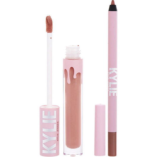 Kylie Jenner Kylie By Kylie Jenner Matte Lip Kit: Matte Liquid Lipstick 3ml/0.1oz & Lip Liner 1.1g/0.03oz - # 700 Bare Matte 2pcs