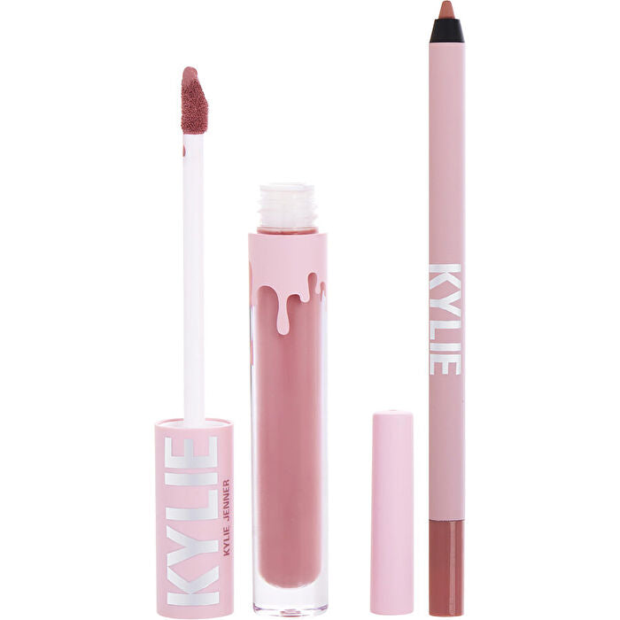 Kylie By Kylie Jenner Velvet Lip Kit: Liquid Lipstick 3ml + Lip Liner 1.1g - # 705 Charm 2pcs