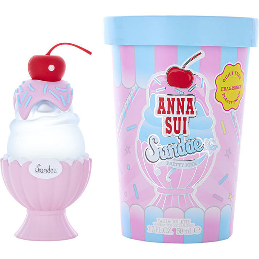 Anna Sui Sundae Pretty Pink Eau De Toilette Spray 50ml/1.7oz