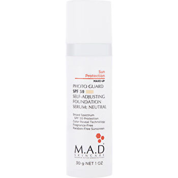 M.a.d. Skincare Photo Guard Spf 50 Self-adjusting Foundation Serum - Neutral 30ml/1oz