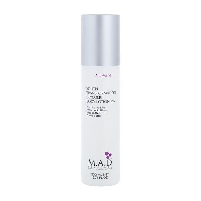 M.a.d. Skincare Youth Transforation Glycolic Body Lotion 7% -- 200ml/6.75oz