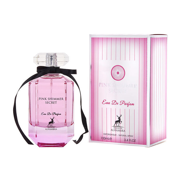 Maison Alhambra Pink Shimmer Secret Eau De Parfum Spray 90ml/3.4oz
