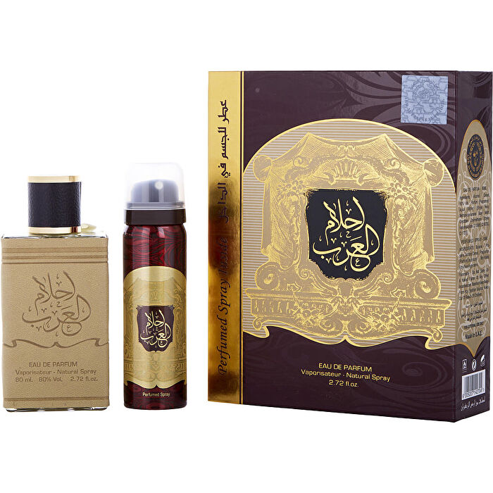 Ard Al Zaafaran Ahlam Al Arab Eau De Parfum Spray 80ml/2.7oz & Deodorant 50ml/1.7oz