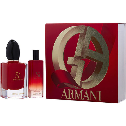 Giorgio Armani Armani Si Passione Eau De Parfum Spray 50ml/1.7oz & Eau De Parfum Spray 15ml/0.50oz