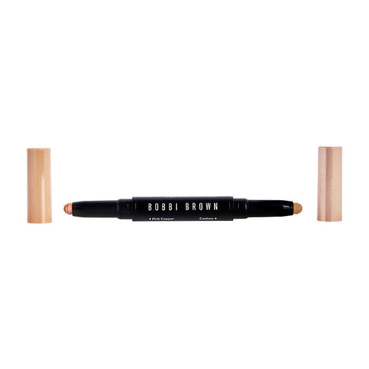 Bobbi Brown Dual Ended Long Wear Cream Shadow Stick - # Pink Copper / Cashew 1.6g/0.05oz