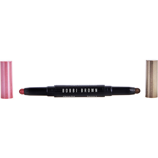 Bobbi Brown Dual Ended Long Wear Cream Shadow Stick - # Bronze Pink / Espresso 1.6g/0.05oz